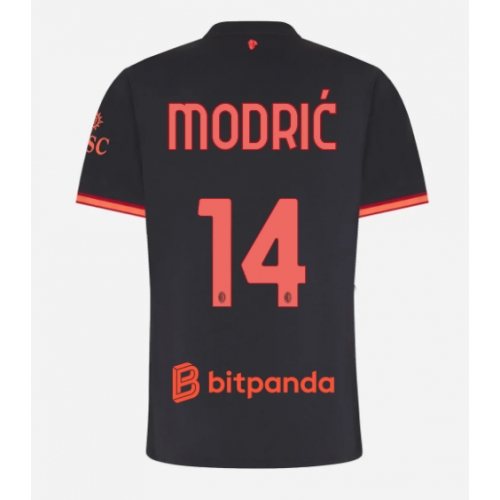 AC Milan Luka Modric #14 Maglia Gara Terza Repliche 2026-27 Donna Maniche Corte AC Milan Luka Modric #14 Maglia Gara Terza Repliche 2026-27 Donna Maniche Corte
